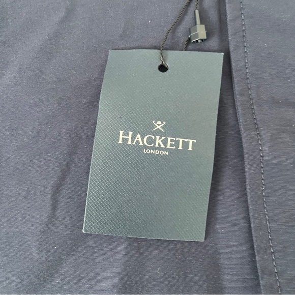 Boys Hackett London Coat/jacket Windbreaker Sz 13/14 Navy Blue *L28 - Picture 5 of 5